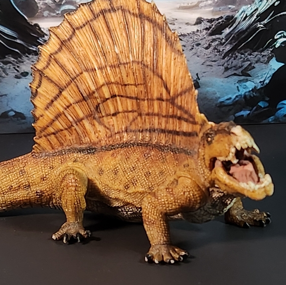 2013 - Papo • Dimetrodon • This Extremely common Permian Animal - Picture 1 of 8